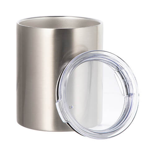 300 ml metallmugg för sublimering - silver