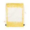 Valkaistu Starry Yellow selkäpussi sublimaatiota varten