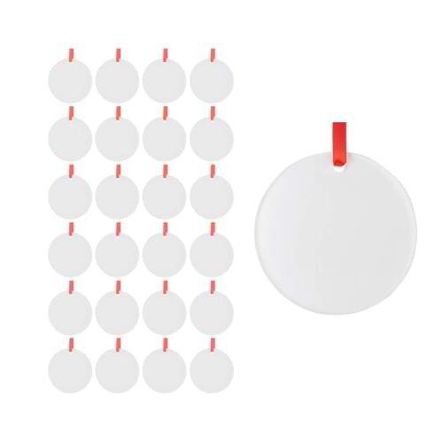 25 darabos akril medál készlet nyomtatáshoz - kör