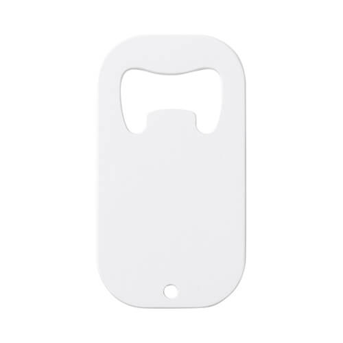 3,8 x 7 cm-es palacknyitó szublimációhoz - fehér