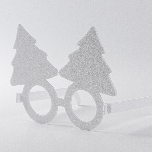 Felt glasses for sublimation - Christmas tree