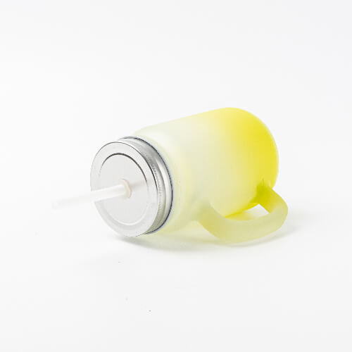 Mason Jar matt klaasist kruus sublimatsiooni jaoks - lubikroheline gradient