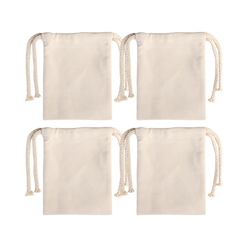 Set de 4 pungi de 12 x 15 cm pentru imprimare