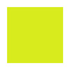 Une feuille de film autocollant qui vire du jaune au vert