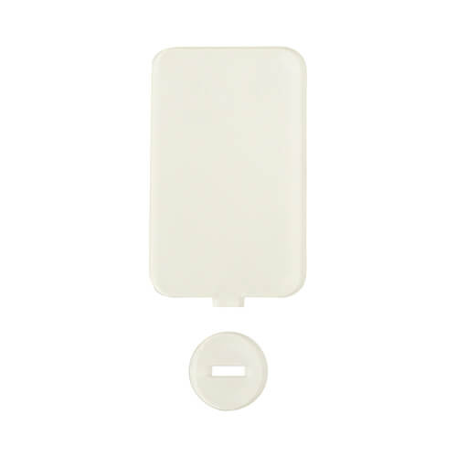 Cadre acrylique QR Code pour sublimation - rectangle 6,9 x 11,4 cm