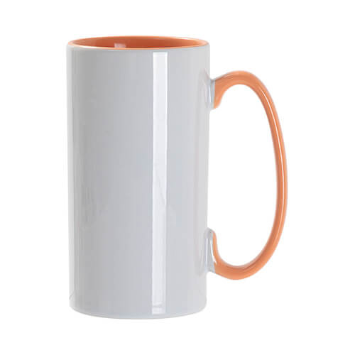 Hrnček Funny 380 ml na sublimáciu - oranžový