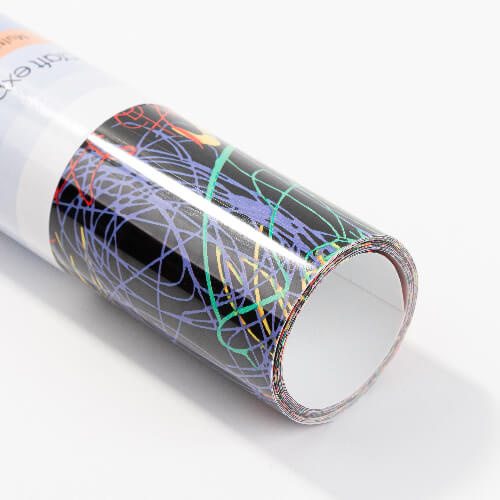 Feuille flexible - lignes 3D