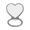 Fém mágnes - palacknyitó szublimációhoz - szív