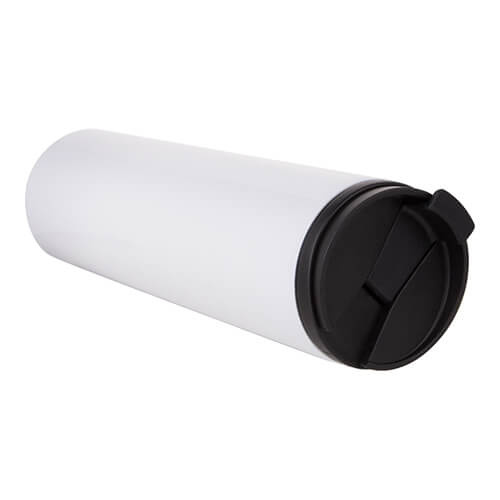 600 ml stainless steel sublimation water bottle - white