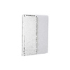 Cahier A5 avec couverture avec paillettes pour sublimation - argenté