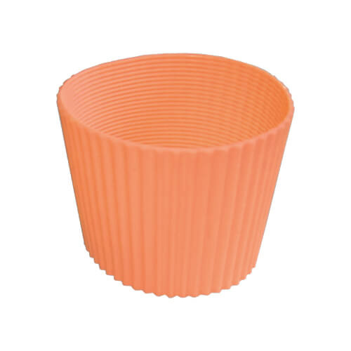 Bande en caoutchouc orange pour mug de voyage ECO