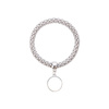 Metal bracelet with sublimation tag