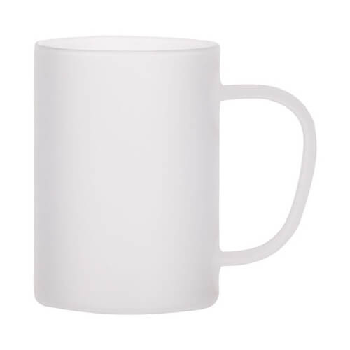 360 ml matteret glas med kant til sublimering