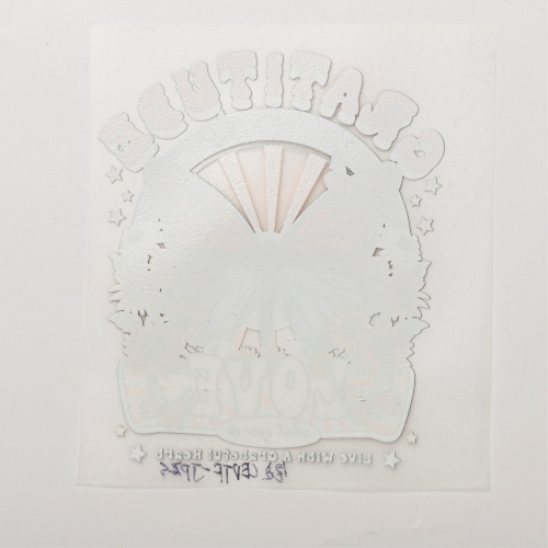 Film pailleté imprimable DTF OtterPro 30 cm x 100 m - Silver