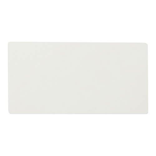 Plastbadge 7,6 x 3,8 cm til sublimering
