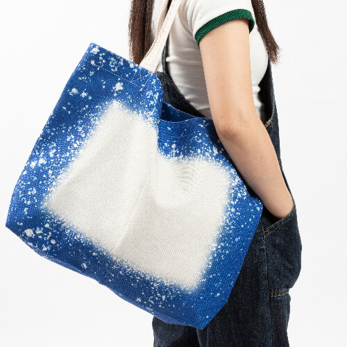 Bolsa de hombro Bleached Starry Blue para sublimación