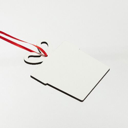 One-sided MDF pendant for sublimation - gift