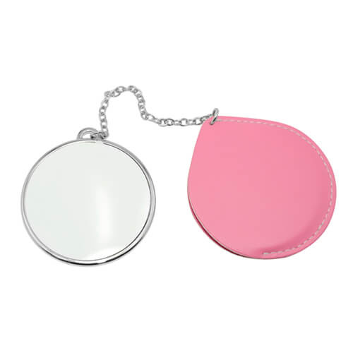 Kerek tükör rózsaszín Gyűjtemény szublimációs hőátvitel