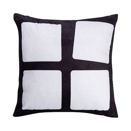 Plüss párnahuzat fotópanelekkel szublimációhoz - 4 panelek