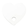 Navneskilt i fiberplade til 780 / 900 / 1050 / 1260 ml krus til sublimering - hjerte