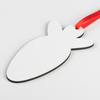 Pendant made of 3 mm fiberboard for sublimation - carrot