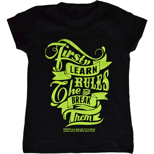 Forever Flex-Soft (No-Cut) A-foil A3 keltainen neon - 1 arkki - 1 arkki