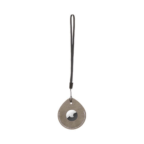 Hanger - druppel / AirTag etui voor sublimatie - grijs