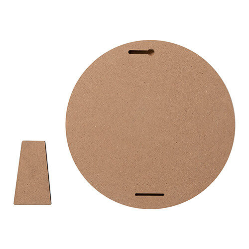 Fotoramme lavet af MDF til sublimering - Ø 20,3 cm