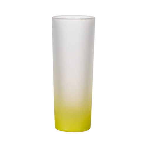 90 ml matglas voor sublimatie - limoengroen gradiënt