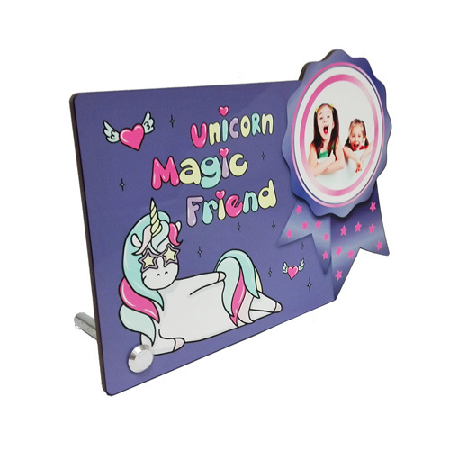 Cadre photo en MDF pour sublimation – 19 x 13,5 cm