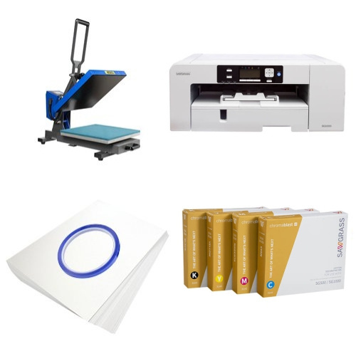 Printing kit for T-shirts Sawgrass Virtuoso SG1000 + PLUS-PB3838MD ChromaBlast