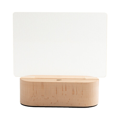 Ακρυλική κορνίζα με λάμψη για εξάχνωση - ορθογώνιο 14 x 17 cm