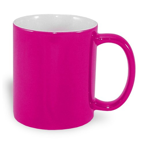 Magic economic mug 330 ml magenta Sublimation Thermal Transfer 