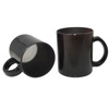 Taza mágica de vidrio negro 330 ml Sublimación Transferencia térmica