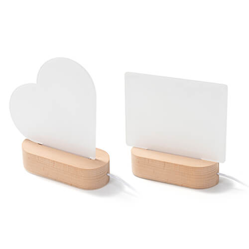 LED lámpabúra - ovális 14,5 cm - meleg fényű