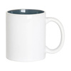 330 ml mug with glazed interior for sublimation - blue