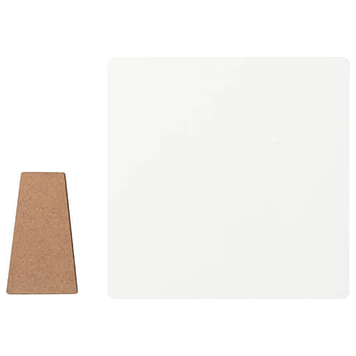 Cadru foto MDF pătrat pentru sublimare - 15,2 x 15,2 cm