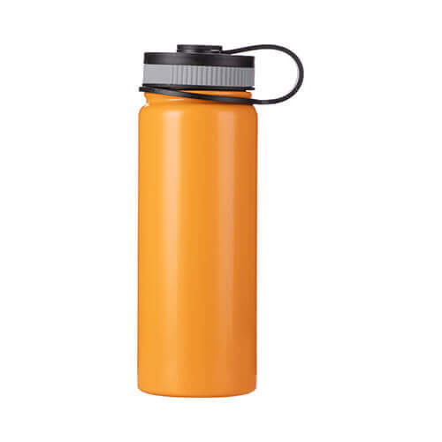 Termo de acero Steel de 550 ml para impresión por sublimación - naranja