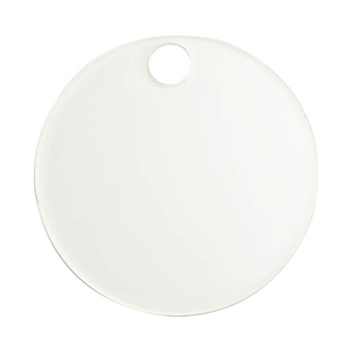 Acryl naambadge voor 1200 ml mok voor sublimatie - cirkel