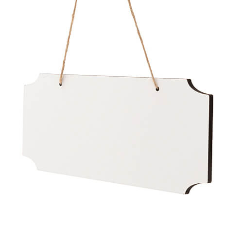 Deurhanger van MDF voor sublimatie - rozet