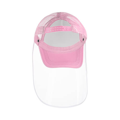 Visirkasket med sublimering - pink