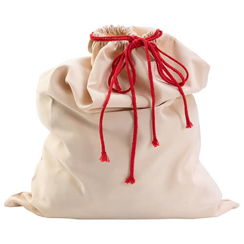 Sac 50 x 70 cm avec ficelle rouge pour sublimation