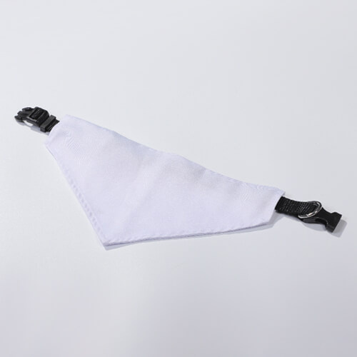 Musta bandana lemmikkieläinten kaulus sublimaatiota varten