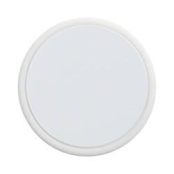 Szilikon szívószálas kupak Ø 0,8 / 1 cm szublimációhoz - fehér kör