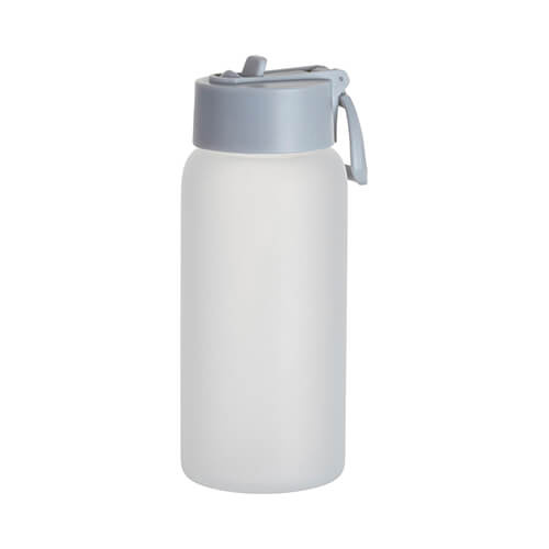 750 ml frosted glass sports bottle for sublimation