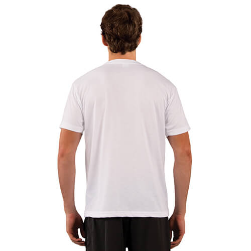 T-shirt Basic Manches Courtes pour sublimation - blanc