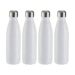 4 db 500 ml-es fém palackból álló készlet szublimáláshoz