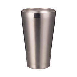 450 ml stainless steel, lidless mug /tumbler/ for sublimation printing - silver