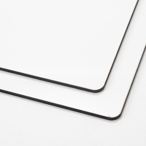 Χαρτόνι ινών για εξάχνωση 20 x 20 x 0,3 cm - 2 τεμάχια. - ανοιχτό καφέ πλάτη