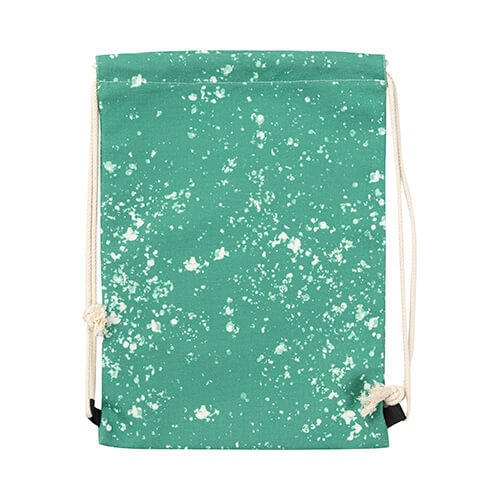 Mochila trasera Bleached Starry Green para sublimación